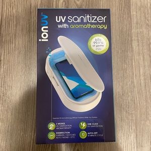NEW ionuv UV USB Phone Sanitizer with Aromatherapy